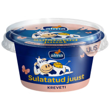 Alma sulatatud juust krevetiga, 200g