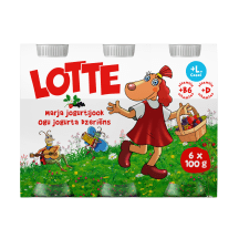Jogurtijook marjadega Lotte 6x100g