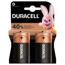 Patarei Duracell D LR20 2tk