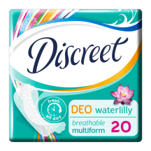 Pesukaitsmed Discreet Deo WaterLily 20tk