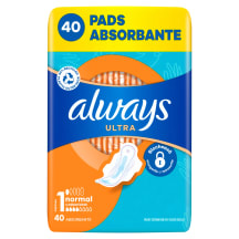 Hügieenisidemed Ultra Normal Quattro, ALWAYS, 40 tk