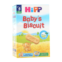 Ekol. sausainiai HIPP BIO 6mėn 150g