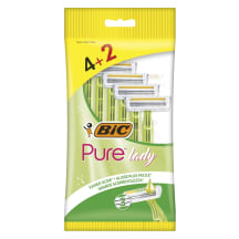 Ühekordsed raseerijad Bic Pure3 lady 4+2tk