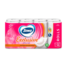 Tualetes papīrs Zewa Ultra Soft 4s.,16ruļļi