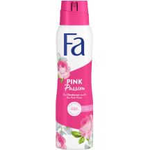 Deodorant Pink Passione naistele, FA, 150 ml