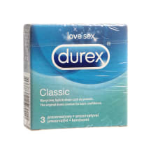 Kondoomid Durex Classic 3tk