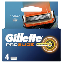 Skūš. kasetes Gillette Proglide Power 4 gab.