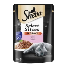 Kiisueine Sheba Cusine lõhe 85g