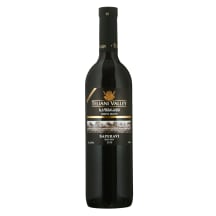 Raud. vynas TELIANI VALLEY SAPERAVI,13%,0,75l