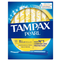Tampoonid Tampax Pearl Regular, 20tk