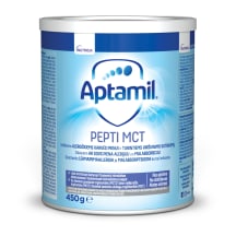 Pieno mišinys APTAMIL PEPTI MCT, 0 mėn, 450 g