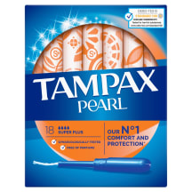Tampoonid Tampax pearl super plus 18tk