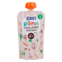 Köögiviljapüree veiselihaga öko 6+, PÕNN, 110 g