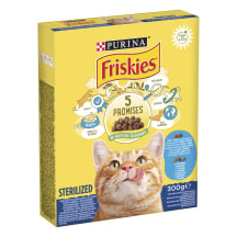 Kassisööt Friskies lõhe & aedviljad 300g