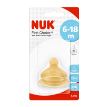 Lutt Nuk First Choice+ N2 lateksist 6-18k