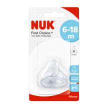 Lutt Nuk First Choice+ N2 lateksist 6-18k