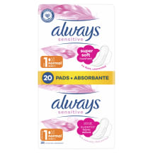 Hügieenisidemed Ultra Plus Sensi, ALWAYS, 20 tk