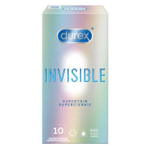 Prezervay. Durex Invisible Extra Sens. 10 gb.