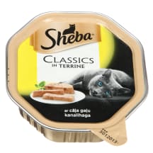 Kaķu konservi Sheba ar vistas gaļu 85g