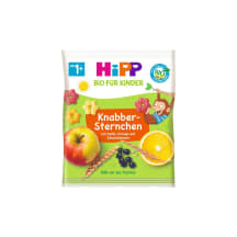 Ekol. traškučiai su vaisiais HIPP STARS, 30 g