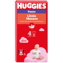 Püksmähkmed Huggies 4 Girl 9-14 kg 52 tk