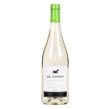 Baltas sausas vynas EL CHIVO SAUVIGNON, 0,75l