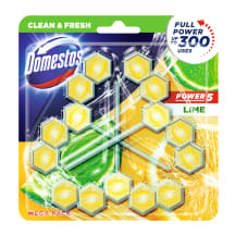 WC-värskendaja Domestos Power 5 Lime 3X55g