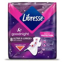 Hügieeniside Libresse ultra night 8pcs