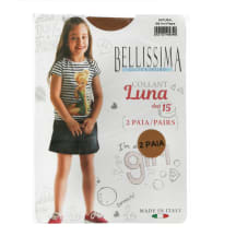Vaik. pėdk. BELLISS LUNA 15 NATURAL 6/8 2vnt.