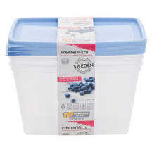 Šaldymo/šildymo maisto dėžutė 3x1,2l