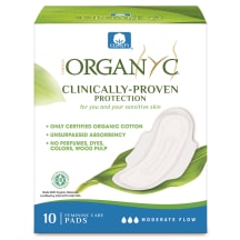 Hügieenisidemed Organyc 100% puuv. 10tk
