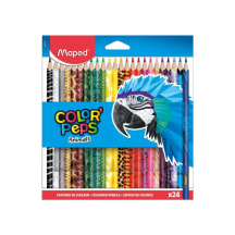 Spalvotas pieštukas ColorPeps Animals 24vnt