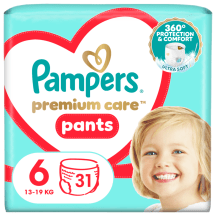 Püksmäh. Pampers Prem.Car. S6 15+kg 31tk