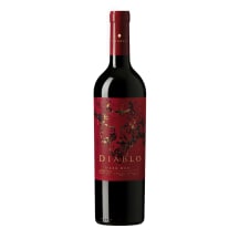 Geograafilise tähisega vein Diablo Dark Red 13,5%vol 0,75l