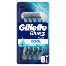 Blue3 Cool Ühekordne Raseerija 8x