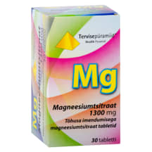 Magneesiumtsitraat Tervisepüramiid 1300mg N30