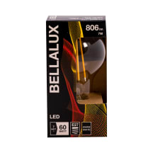LED lempa FIL BELLALUX CLA60, 7W/827,E27