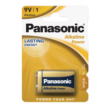 Baterija Panasonic 6LR61APB 9V 1gab