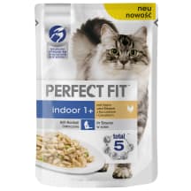 Konservi kaķiem Perfect Fit Indoor vistas 85g