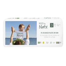 Autiņbiksītes Eco By Naty S3 4-9kg 50gab.