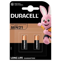 Baterijos DURACELL MN21 2 vnt.