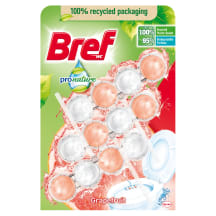 WC värskendaja Bref Pro Nature Grapefruit 3x50g