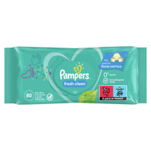 M. salvetes Pampers Fresh Clean 80 gab