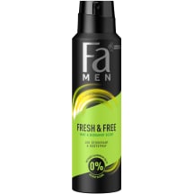 Spreideodorant Fa Men Fresh&Free