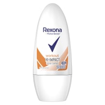 Dezodorants Rexona Workout Roll on siev. 50ml