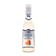 Alkohol. kokteilis Dins Grapefruit 14% 0,25l