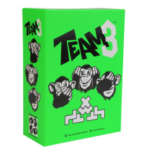 Stalo žaidimas TEAM3 Green, Brain Games