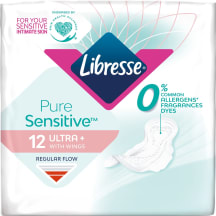 Hügieeniside Libresse Pure Sensitiv,12tk