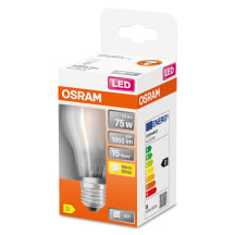 LED spuldze Osram cla75 7,5w/827 e27