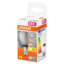 LED lempa Osram clp40 4w/827 e14